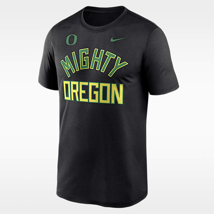 Oregon Courtside Men's Nike Dri-FIT College Long-Sleeve T-Shirt